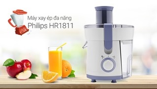 Máy ép trái cây Philips HR1811