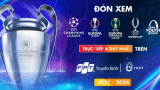 Truyền hình trực tiếp cúp C1 Châu Âu (UEFA Champion League) phát trên kênh nào?